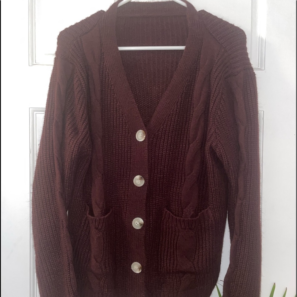 Maroon Sweater
